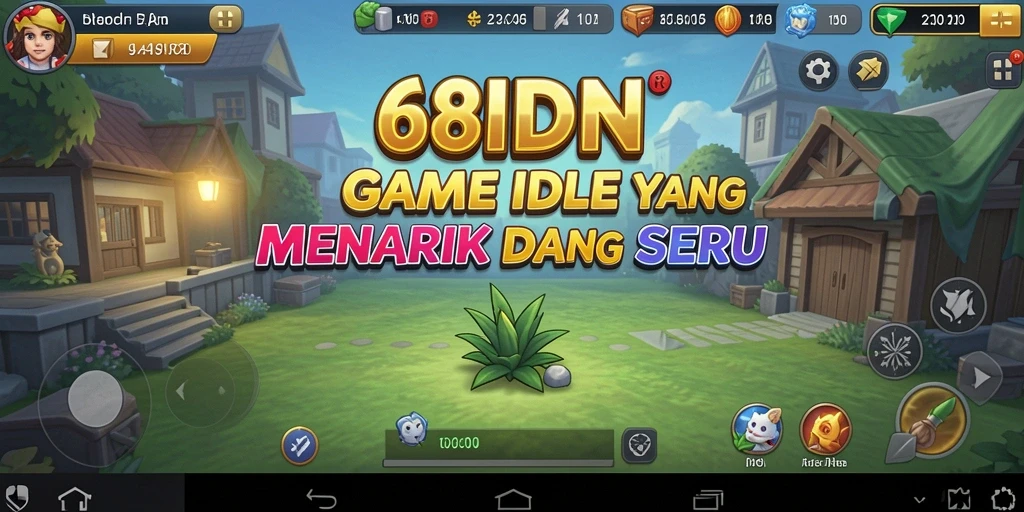 Tampilan gameplay seru dan menawan dari 68IDN.