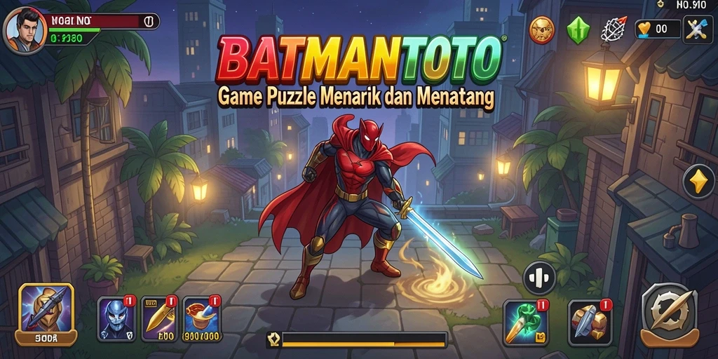 Tampilan gameplay BATMANTOTO dengan teka-teki yang menantang.