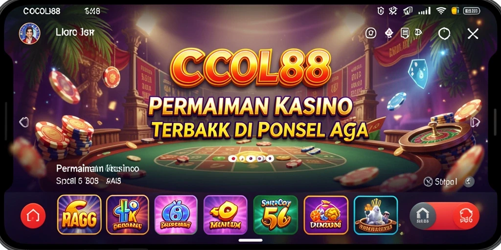 Screenshot COCOL88 menampilkan gameplay Kasino yang seru dan mengasyikkan.