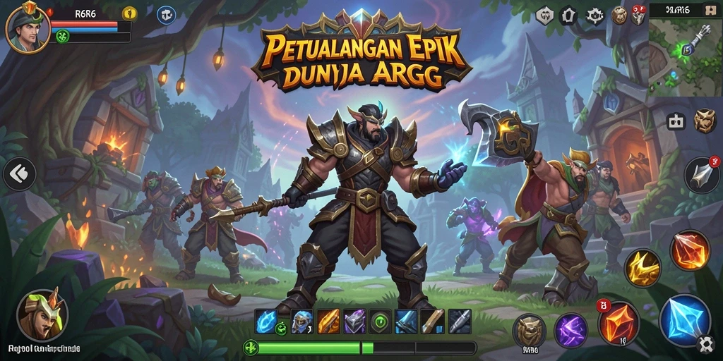 Tangkapan layar gameplay R6R6 dengan aksi pertarungan yang seru.